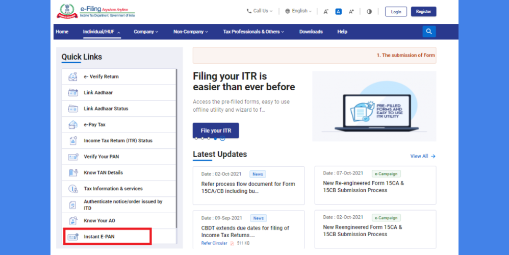 How to download pan card without pan number