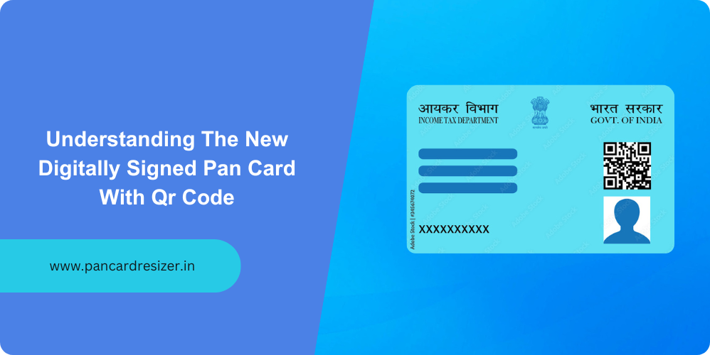 pan card with qr code